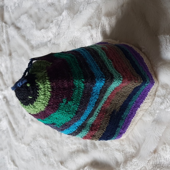 Nalbinding multi-coloured hat / toque | Viking Style | NWT - Picture 10 of 17